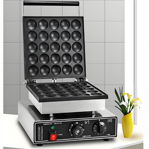 เครื่องทำแพน<span class=keywords><strong>เค้ก</strong></span>ขนาดเล็กแบบพาณิชย์ ชุด 25 ชิ้น ใช้ไฟฟ้า กำลังไฟ 1750 วัตต์ แผ่นความร้อนคู่ <span class=keywords><strong>ทำ</strong></span>มัฟฟิน วาฟเฟิล หลายฟังก์ชั่น ไม่ติดกระทะ - Product Image 2