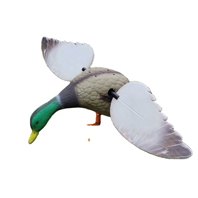 Original Factory Durable 36CM Hard PE Plastic Remote Control Motorized Duck Hunting Decoy 50-200m Range 5-8 Hours Working Time