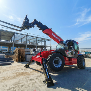 <span class=keywords><strong>Telehandler</strong></span> 4 Ton Dengan Tinggi Angkat 17.6m Mesin <span class=keywords><strong>Telehandler</strong></span> untuk Operasi Atap Konstruksi Jembatan - Product Image 1