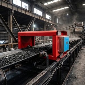Détecteurs de métaux industriels étanches IP68 à commande numérique pour la manutention du charbon, les usines de concassage de pierres et la sécurité des convoyeurs à bande - Product Image 2