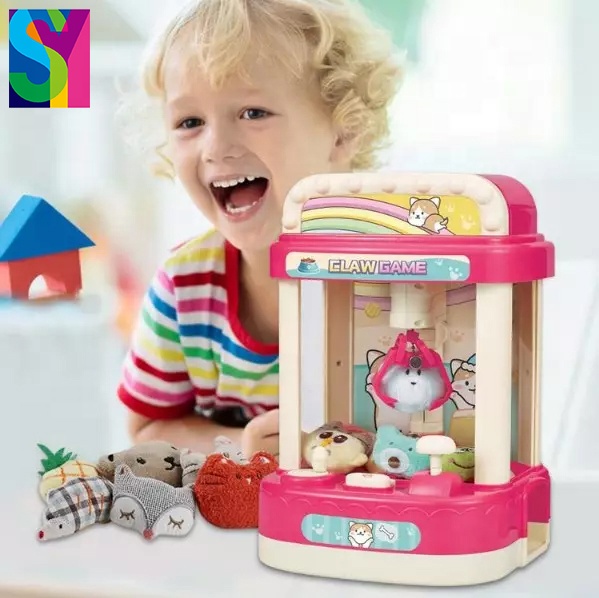 SY Amusement Machine Crazy Toy Claw Machine Children Educational Mini Claw Machine Toy