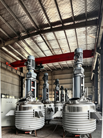 Réacteur de production de colle adhésive direct usine, réacteur industriel, réservoir mélangeur chimique, réacteur à agitation 6000L