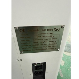 بنك حمل أوتوماتيكي معتمد من CE بقدرة 400 فولت-100 كيلوواط مع قفل طاقة أوروبي اللون - Product Image 5