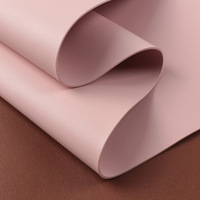 Vente en gros 1570 double face 1.7mm d'épaisseur cuir tissu couleur unie résistant à l'usure étanche huile PVC tapis de Table pour canapé pour sacs