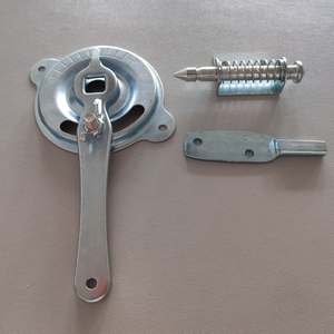 Régulateur à cadran à poignée d'amortisseur de contrôle du volume CVC de style industriel Ensembles d'amortisseur en métal quadrant avec acier galvanisé - Product Image 2