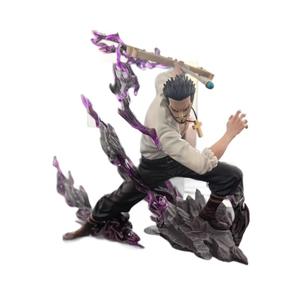 Figuras de Anime de Una Pieza, Juguetes de Postura de Combate DE <span class=keywords><strong>LA</strong></span> Cumbre de Batalla Decisiva, Dracule Mihawk, 35cm, Nuevo - Product Image 1