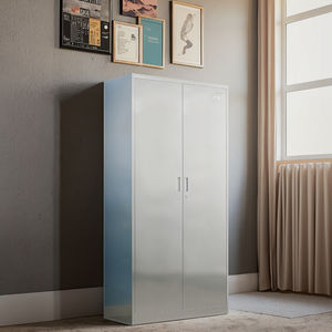 <span class=keywords><strong>ตู้</strong></span>สแตนเลสสองประตูขนาดใหญ่ พร้อมช่องเก็บของด้านบนและด้านล่าง สำหรับสำนักงาน บ้าน และห้องครั<span class=keywords><strong>ว</strong></span> - Product Image 5