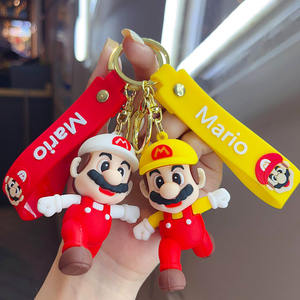 Llaveros Personalizados Promocionales de PVC con Figura 3D de <span class=keywords><strong>Mario</strong></span> Bros, Lindos Regalos para Niños - Product Image 3