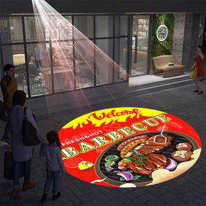 חיצוני עמיד למים ip67 פרסום אורות פרסום מותאם אישית חינם לוגו מקרן gobo 60w/100w/150w הוביל אור הקרנה HD קיר מסך - Product Image 1