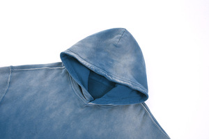 Custom Heavyweight 420g Acid Washed Retro Hombres <span class=keywords><strong>French</strong></span> Terry Hoodie Hombres Sun Faded Gradient Color Hoodies - Product Image 2