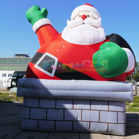 Décorations de Noël gonflables pour jardin et pelouse, motif Grinch, 12 pieds, alimentées par prise, faciles à installer