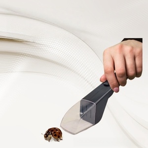 Herramienta de Control de Plagas de mano de plástico portátil sólido Expulsar araña Mosquito mosca insecto <span class=keywords><strong>con</strong></span> mango Catcher herramienta para eliminación de insectos - Product Image 3