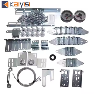 Porta Garage Hardware scatola personalizzata porta Garage Kit completo alluminio porta porta <span class=keywords><strong>componenti</strong></span> porta Garage - Product Image 1
