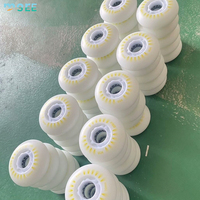 SeeMore Vente en Gros Roues de Rechange Lumineuses pour Skateboard de 64/68/72/76/80 mm en PU, Roues de Patins à Roulettes en Ligne
