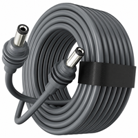 Câble d'alimentation étanche DC 5521 pour Mini DC5521, cordon d'alimentation mâle-mâle 18 AWG 3M 5M 10M