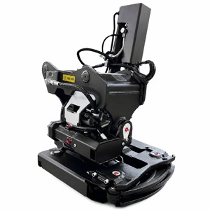 Attache rapide rotative hydraulique pour excavatrice 2-4t, coupleur inclinable pour machines de construction - Product Image 4
