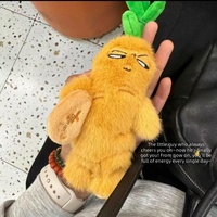 Poupée en peluche aux herbes chinoises, adorable et réconfortante, animal en peluche doux, porte-clés, breloque, pendentif pour les amateurs de bien-être, cadeau
