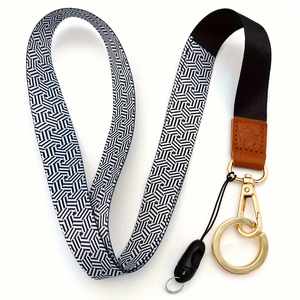 Cordón para el cuello con soporte para tarjetas de identificación, llavero y monedero para mujer, regalo - Product Image 1