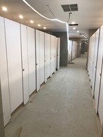 MAG Compact Stratifié HPL pour le système de cloison de toilette de centre commercial utilisé à des fins décoratives