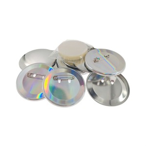 New Laser Màu Sắc Rực Rỡ Trở Lại Tinplate Huy Hiệu Biểu Tượng Tùy Chỉnh In Ấn Kim Loại Huy Hiệu Tin Tinplate Từ Pin Huy Hiệu Cho Khuyến Mãi - Product Image 3