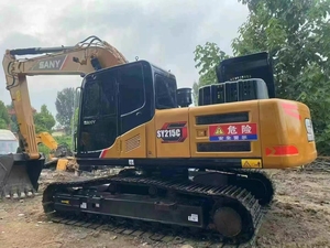 Excavadora de cadenas SY215C de 21.5 toneladas con motor, bomba y motorreductor, capacidad de cazo de 1.2m, alta eficiencia, 1 año de garantía, recién llegada. - Product Image 3