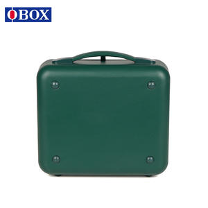 Estuche Organizador de Maquillaje XOBO Verde, Bolsa de Aseo Portátil de Viaje con Espejo, Diseño Multicapa Impermeable - Product Image 4
