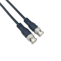 Adaptateur RF BNC Mâle-Mâle/Femelle, Câble Coaxial, Rallonge de Haute Qualité pour Systèmes CCTV/Vidéo 50/75 ohms PVC