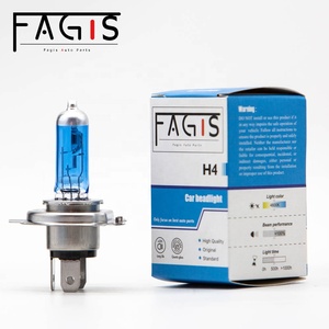Nuova Lampadina Alogena Fagis di Alta Qualità <span class=keywords><strong>H4</strong></span> 12V 60/55W in Vetro al Quarzo, Lunga Durata, Super Bianca per Fari Auto - Product Image 2