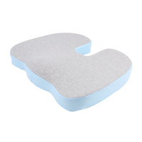 Coussin en mousse à mémoire de forme à récupération lente, personnalisable, pour soulager la douleur de l'articulation de la hanche et du coccyx