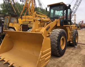 Chargeur sur pneus original japonais Caterpillar 966G 980G Matériel de construction utilisé Chargeur sur pneus avant CAT 966L - Product Image 4