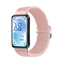 Bracelet de montre Kingmega, bracelet tissé réglable de remplacement, 16 mm avec boucle, bracelet de remplacement pour Huawei Band 11 Pro & 11