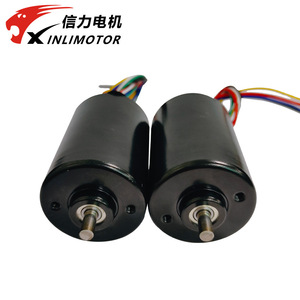 Motor XinliMotor 3650 sin escobillas de 36V y 6000 rpm, motor de CC de imán permanente con montaje de brida para dispositivos electrónicos - Product Image 1