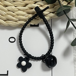 Offre Spéciale couleur bonbon cravate cloche petites fleurs bijoux à bricoler soi-même porte-clés suspendu sac pendentif cadeau porte-clés <span class=keywords><strong>de</strong></span> qualité supérieure - Product Image 4