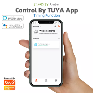Le moteur de rideau électrique Tuya Home Hotel prend en charge le contrôle intelligent Alexa <span class=keywords><strong>Google</strong></span> Voice - Product Image 3