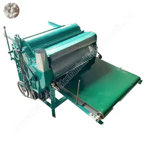 Opening Small Circular Automatic Cotton Bale Opener Worsted Carding Machine For Wool Fiber