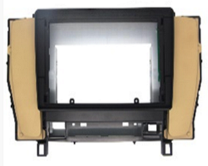 Marco de salpicadero Interior de coche XTRONS para Toyota Crown 12th Gen 9 pulgadas negro mate con Hardware + bisel de luz + Accesorios - Product Image 1