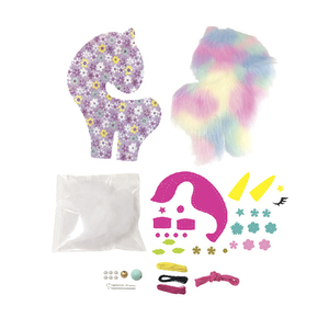 DIY Toys Furry Pillow Set <strong>Sewing</strong> <strong>Kit</strong> Educational Arts and Crafts <strong>Kit</strong> for <strong>Kids</strong> and Adult - Product Image 6
