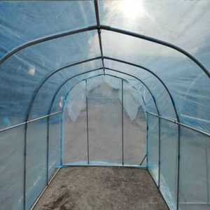 <span class=keywords><strong>Invernadero</strong></span> Túnel Vegetal <span class=keywords><strong>Casero</strong></span> Grande y Avanzado, Túnel Individual con Capas Dobles de <span class=keywords><strong>PVC</strong></span>, Material de Policarbonato, Color Verde - Product Image 5
