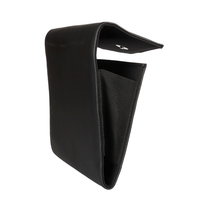 Carpeta de documentos de cuero PU con registro y seguro personalizado, carpeta de cartera de PU manual para coche, organizador manual, soporte de vehículo de PVC