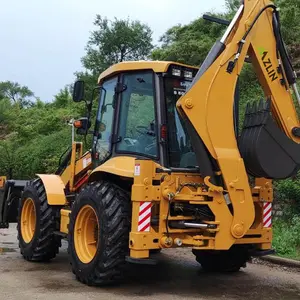 Satışa 388h 2.5ton kazıcı yükleyici 1.2m3 kova 0.3m3 kazıcı kapasitesi