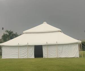Indian Exporter's Customized Romantic Style White Mughal <b>Tent</b> Design Big Size Canvas Decorations <b>for</b> Weddings Parties New - Product Image 3