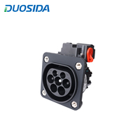 Nouvelle prise de charge pour véhicule électrique de type 2, 16A 32A 240/440V GB/T IEC62196 IP55, connecteur pour véhicule électrique