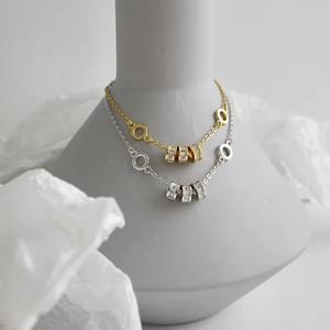 925 Sterling Silver <b>Bracelet</b> Lucky Transshipment Beads Cubic Zirconia Jewelry <b>for</b> <b>Women</b> Girls - Product Image 6