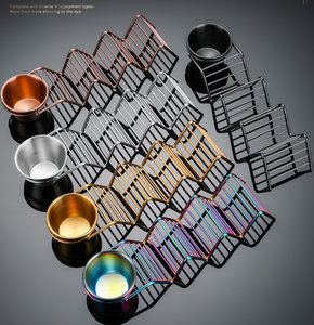 Soporte para <span class=keywords><strong>Tacos</strong></span> de Acero Inoxidable, Soporte Hueco para Conchas de Taco, Bandeja para <span class=keywords><strong>Tacos</strong></span> - Product Image 4