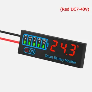Indicador de Capacidad y Nivel de Batería de Litio Ternaria Serie 3, Medidor con Pantalla LED de CC 7-55V, Uso Industrial C495 - Product Image 5