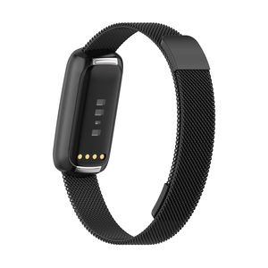 Nouveau bracelet métallique de rechange pour <span class=keywords><strong>Fitbit</strong></span> Luxe, serrure magnétique milanaise, pour <span class=keywords><strong>Fitbit</strong></span> Luxe/édition spéciale, pour <span class=keywords><strong>montre</strong></span> intelligente - Product Image 5