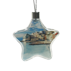 Topjlh Thăng Hoa Khoảng Trống Ảnh Trang Trí Giáng Sinh Cây Treo Trang Trí DIY Nhựa Ảnh Đồ Trang Trí Trẻ Em Cho Xmas Ngày Valentine - Product Image 4