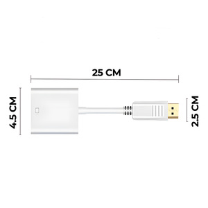 ELE-GATE <b>DisplayPort</b> To <b>HDMI</b> 4K Converter Adapter For Monitor TV Connection - Product Image 4