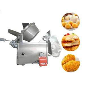 Peanut Burger Banana Chips French Fries Making Machine Frying Machine Deep Fryer For Food Factory