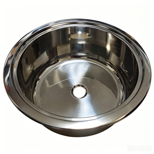 Fregadero de Barra Redondo de Doble Montaje con Diseño de Desbordamiento Seguro y Curvo, Personalizado, Impermeable, Apto para Autocaravanas, Yates y Automóviles - Product Image 3